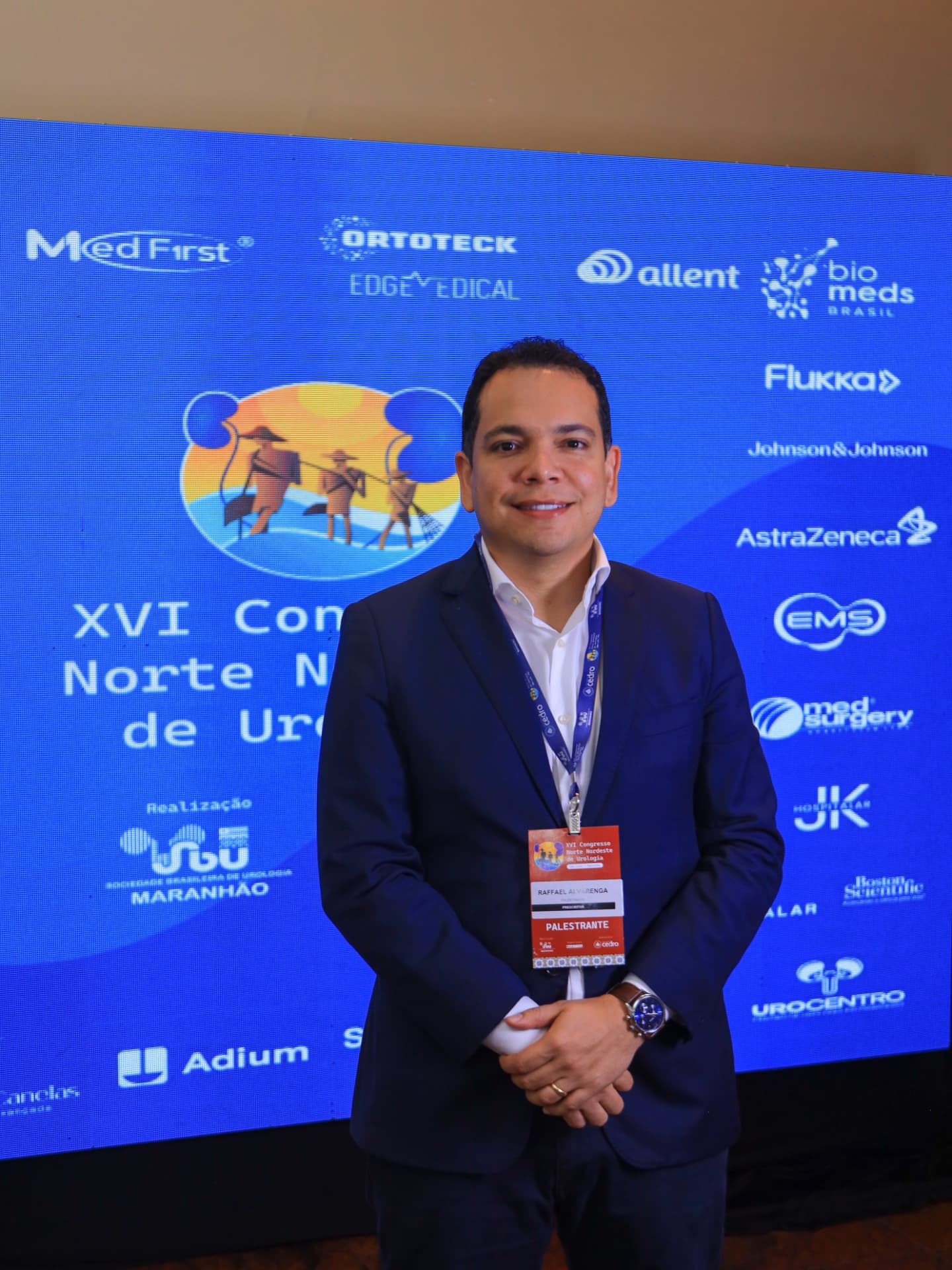 Dr. Raffael Alvarenga como palestrante no Congresso Norte Nordeste de Urologia